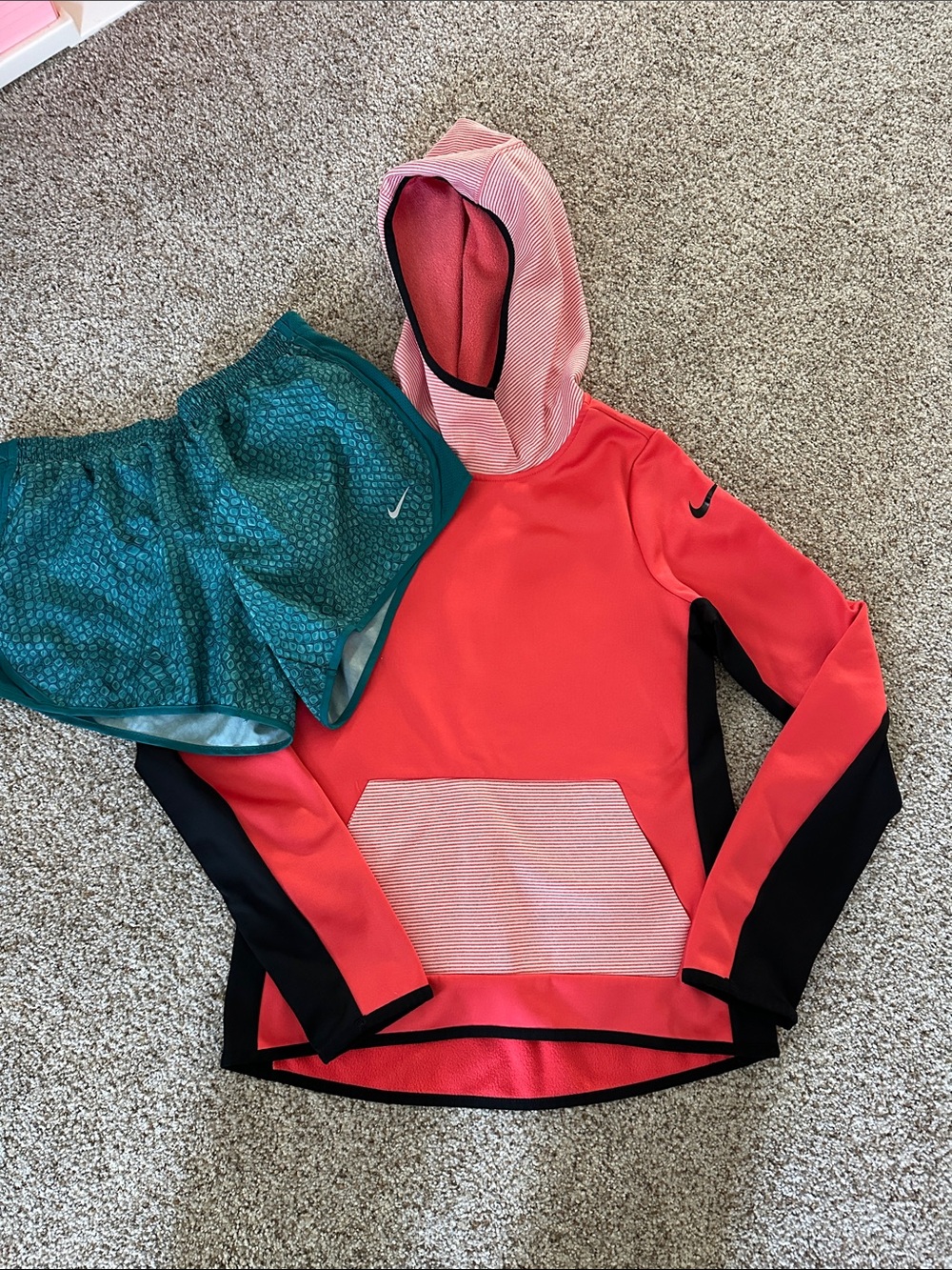 Nike Kids' Hoodie and Shorts